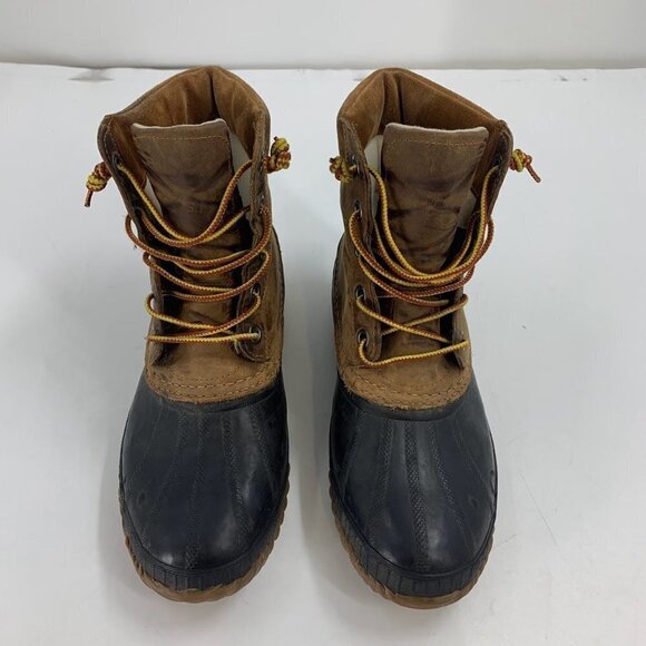 Sorel Men\'s Cheyanne Lace Rain Waterproof Winter Leather Sole Duck Boot‎ Size 9